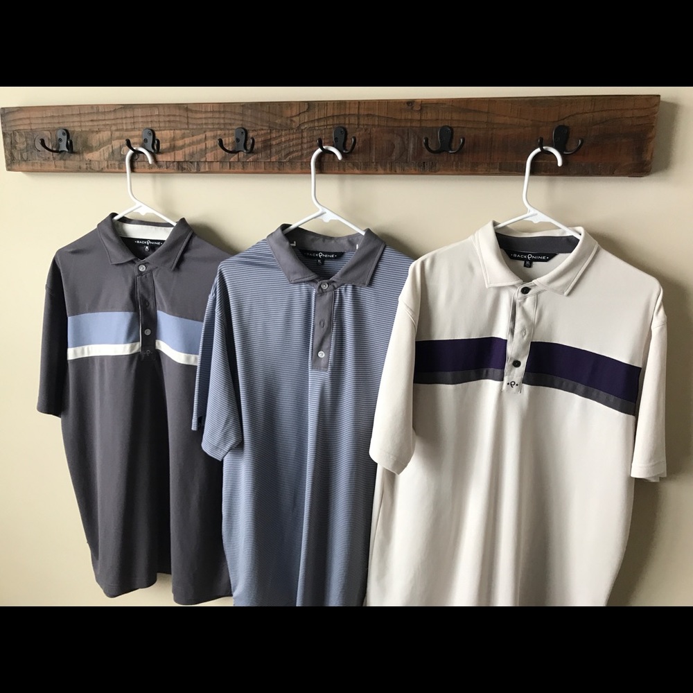 Backnine golf shirts